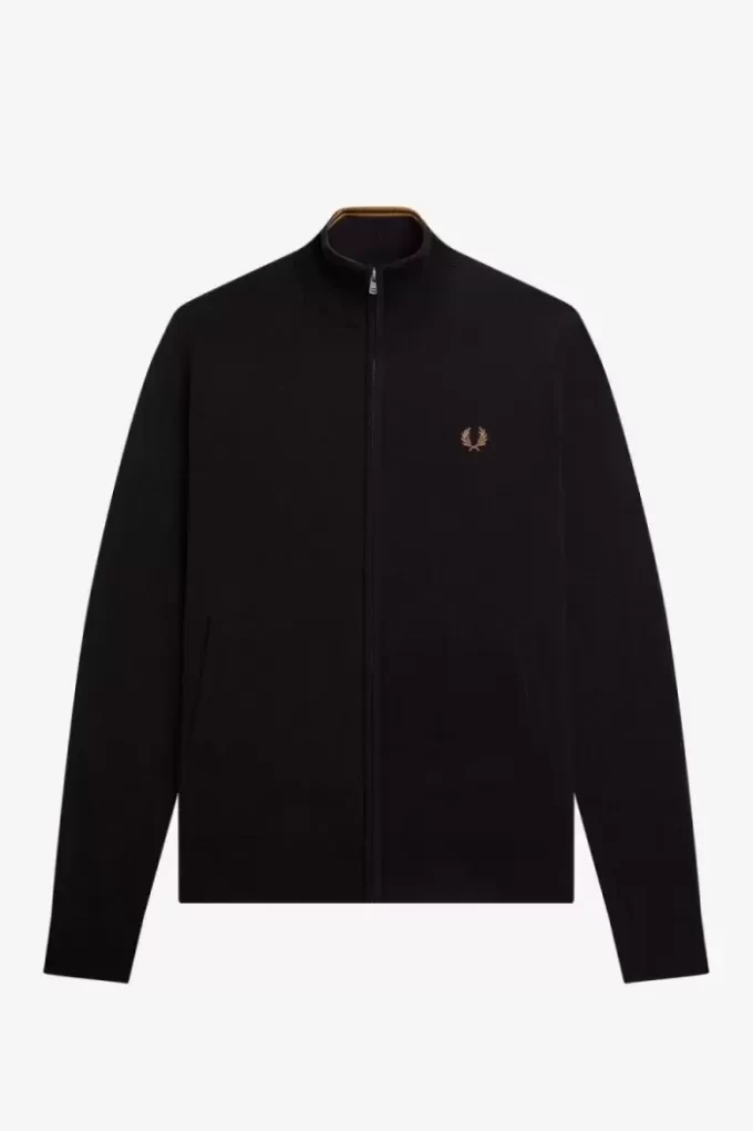 Cárdigan clásico con cremallera para hombre Cárdigan clásico con cremallera para hombre