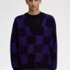 Cárdigan de cuadros para hombre Cárdigan de cuadros para hombre