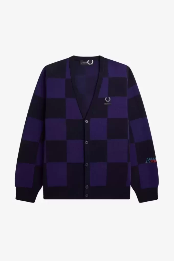 Cárdigan de cuadros para hombre Cárdigan de cuadros para hombre