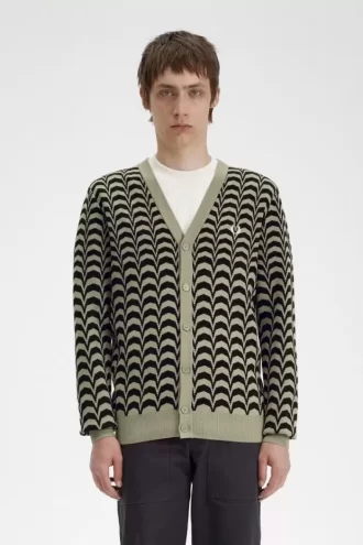 Cárdigan de jacquard para hombre