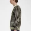 Cárdigan de jacquard para hombre Cárdigan de jacquard para hombre