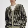 Cárdigan de jacquard para hombre Cárdigan de jacquard para hombre
