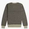 Cárdigan de jacquard para hombre Cárdigan de jacquard para hombre