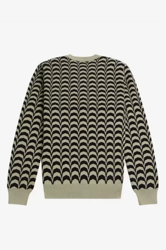 Cárdigan de jacquard para hombre Cárdigan de jacquard para hombre