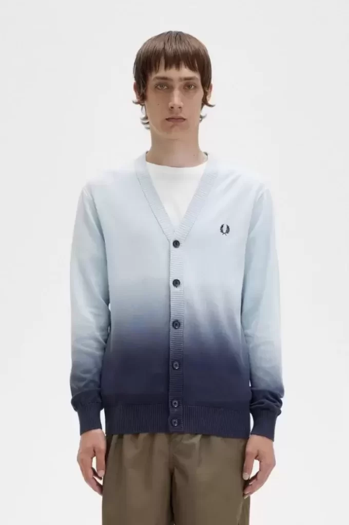 Cárdigan ombré para hombre Cárdigan ombré para hombre