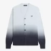 Cárdigan ombré para hombre Cárdigan ombré para hombre