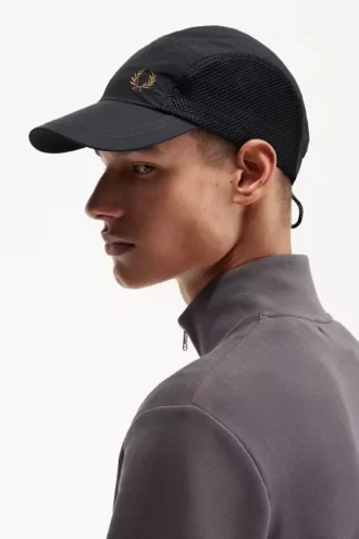 Gorras de malla de nailon arrugado para hombre