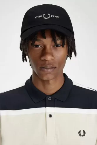 Gorras de sarga con marca gráfica para hombre