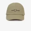 Gorras de sarga con marca gráfica para hombre