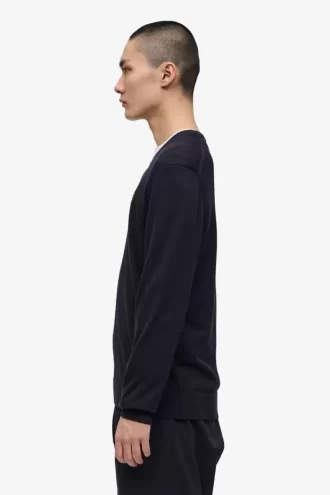 Jersey clásico de cuello en V para hombre
