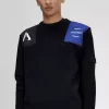 Jersey con detalle de parche para hombre Jersey con detalle de parche para hombre