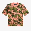 Jersey con estampado de palmeras para mujer Jersey con estampado de palmeras para mujer