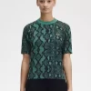 Jersey con estampado de serpiente para mujer Jersey con estampado de serpiente para mujer