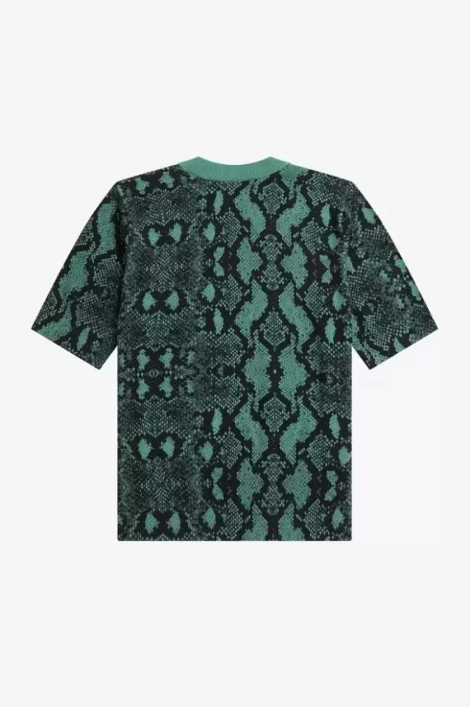 Jersey con estampado de serpiente para mujer Jersey con estampado de serpiente para mujer