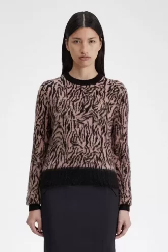 Jersey de cebra para mujer