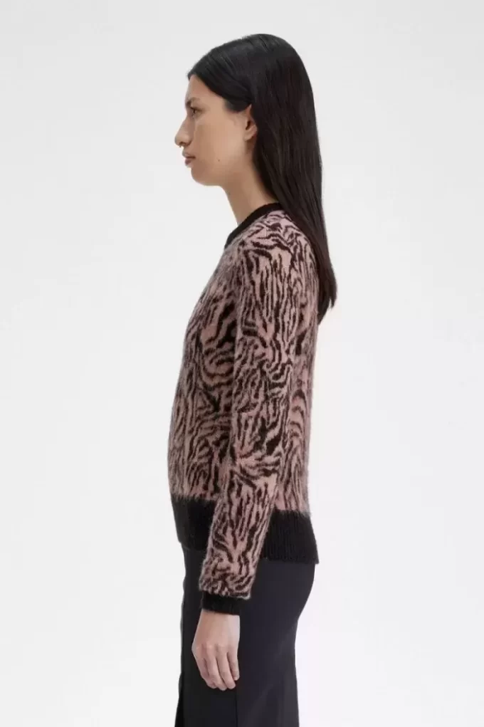 Jersey de cebra para mujer