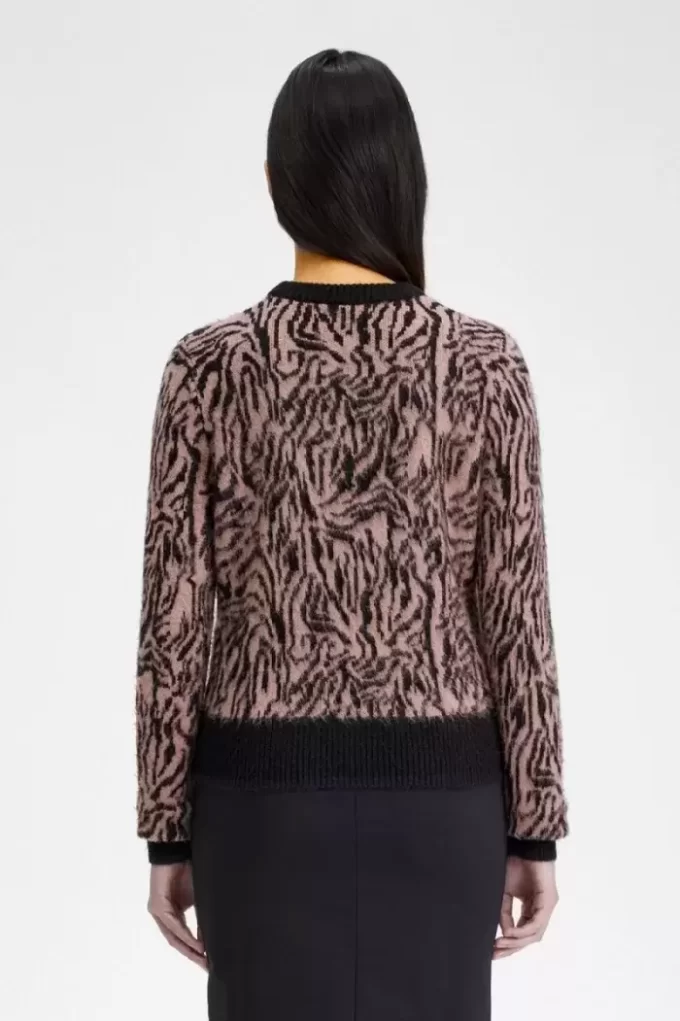 Jersey de cebra para mujer