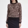 Jersey de cebra para mujer
