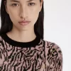 Jersey de cebra para mujer