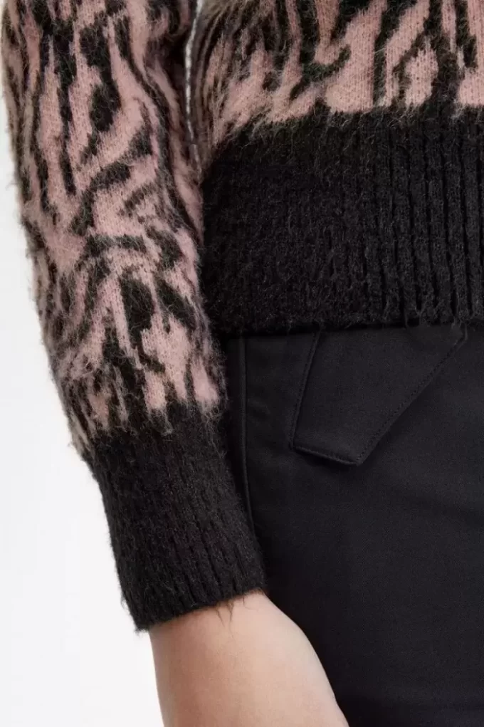 Jersey de cebra para mujer