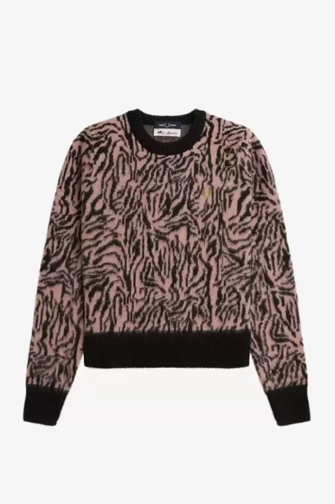 Jersey de cebra para mujer