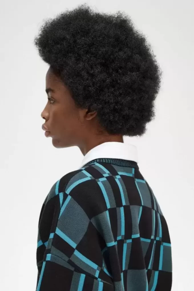 Jersey de cuadros para mujer Jersey de cuadros para mujer