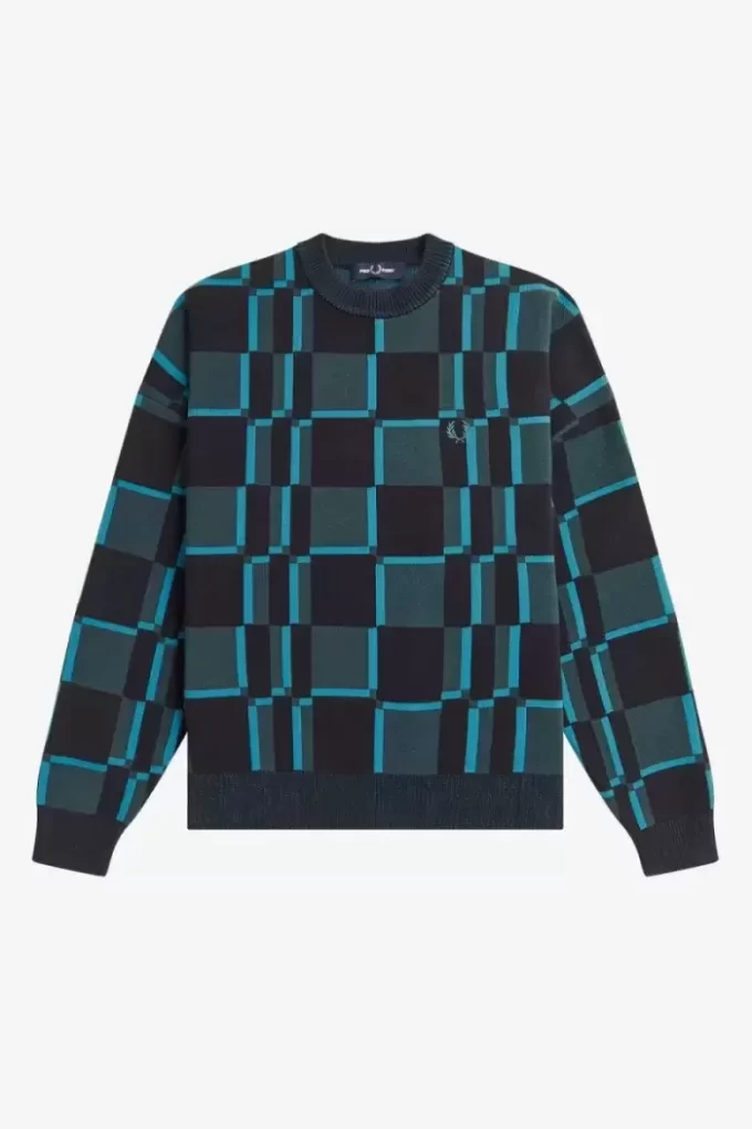 Jersey de cuadros para mujer Jersey de cuadros para mujer