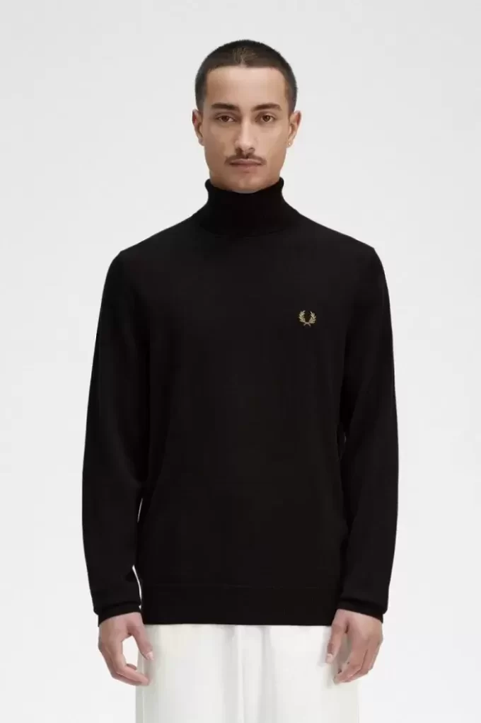 Jersey de cuello alto para hombre Jersey de cuello alto para hombre