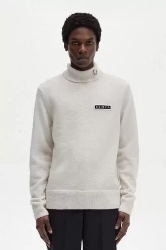 Jersey de cuello alto para hombre