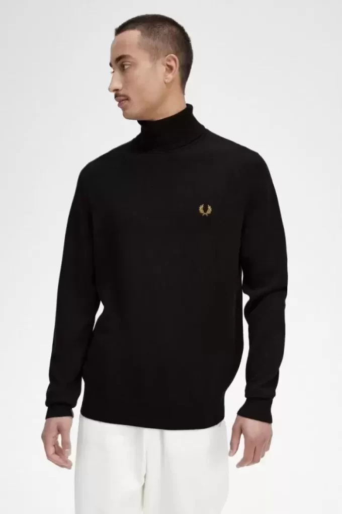 Jersey de cuello alto para hombre Jersey de cuello alto para hombre