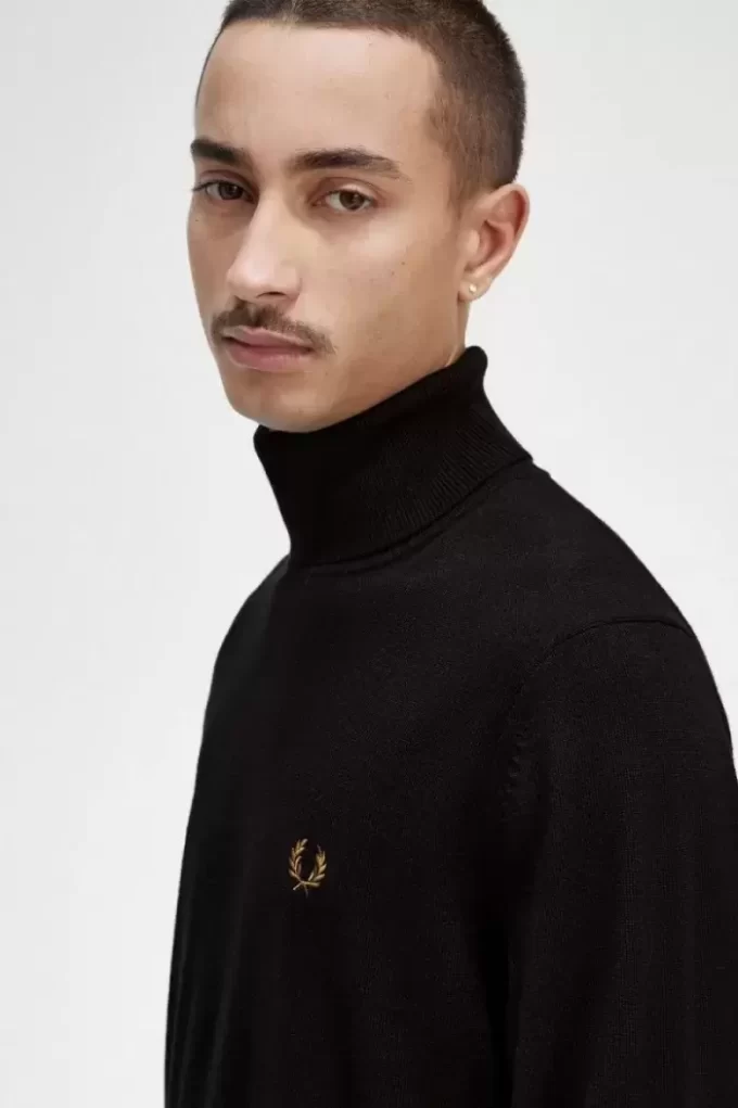 Jersey de cuello alto para hombre Jersey de cuello alto para hombre