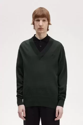 Jersey de cuello en V para hombre