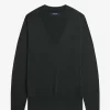 Jersey de cuello en V para hombre Jersey de cuello en V para hombre