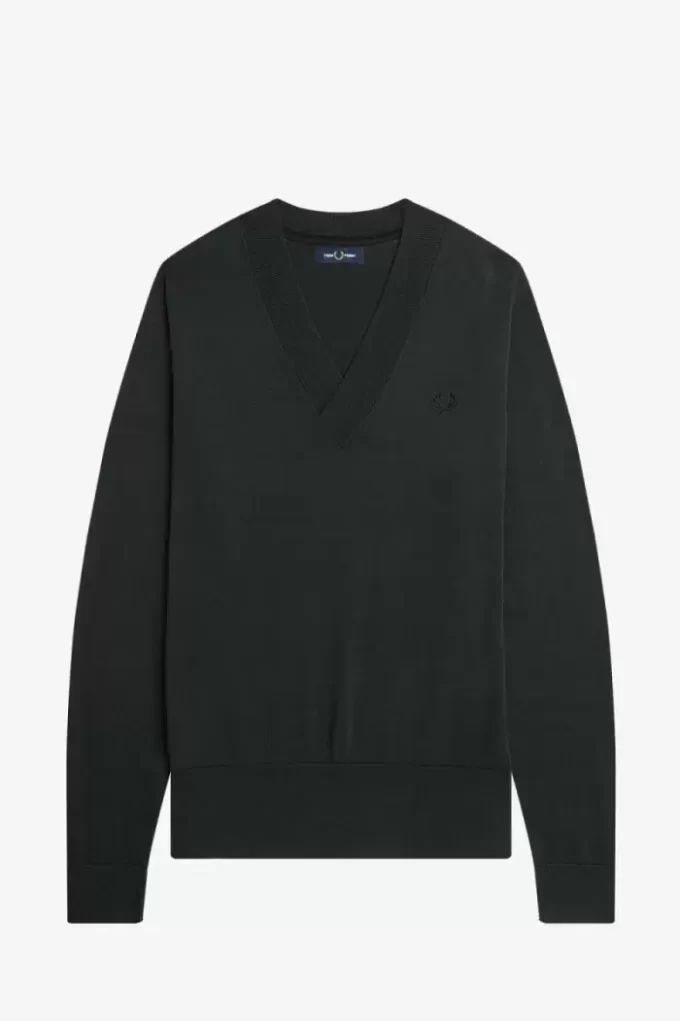 Jersey de cuello en V para hombre Jersey de cuello en V para hombre