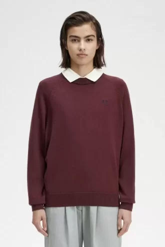 Jersey de cuello redondo para mujer