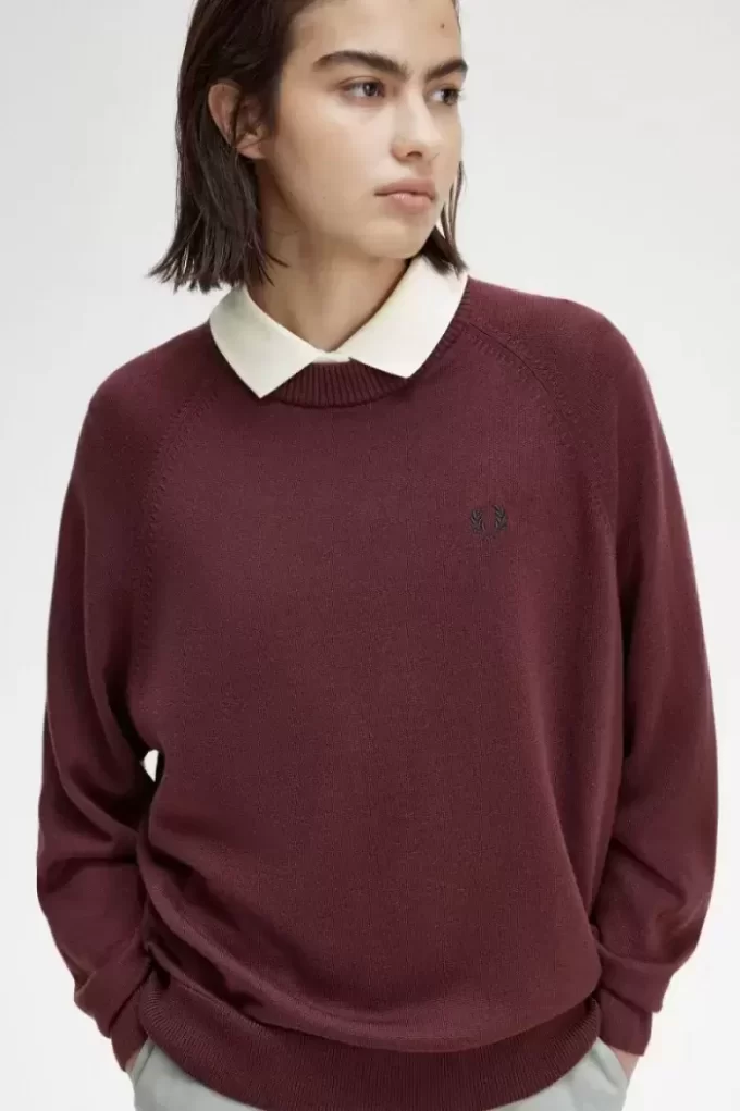 Jersey de cuello redondo para mujer Jersey de cuello redondo para mujer
