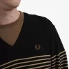 Jersey de lana de cordero a rayas para hombre Jersey de lana de cordero a rayas para hombre