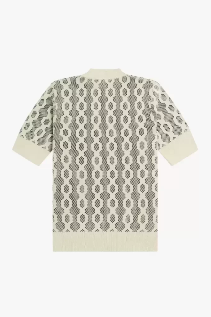 Jersey de manga corta de punto abierto para mujer Jersey de manga corta de punto abierto para mujer