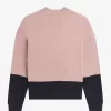 Jersey de mujer con bloques de color Jersey de mujer con bloques de color