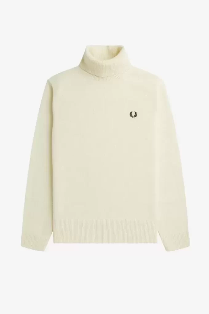 Jersey de punto con cuello alto para hombre Jersey de punto con cuello alto para hombre