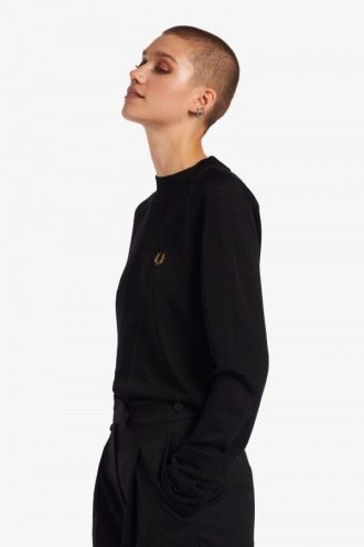 Jersey de punto con detalle de canalé