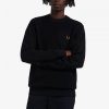 Jersey de punto de merino texturizado