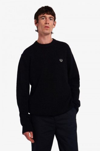 Jersey de punto de mezcla de alpaca