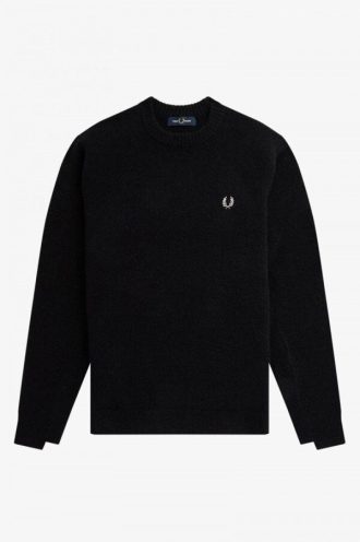 Jersey de punto de mezcla de alpaca