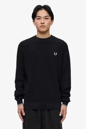 Jersey de punto gofre para hombre