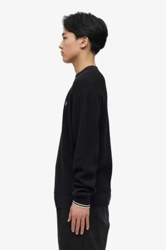 Jersey de punto gofre para hombre