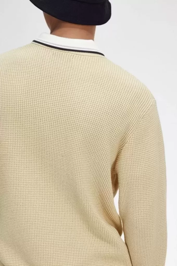 Jersey de punto gofre para hombre Jersey de punto gofre para hombre