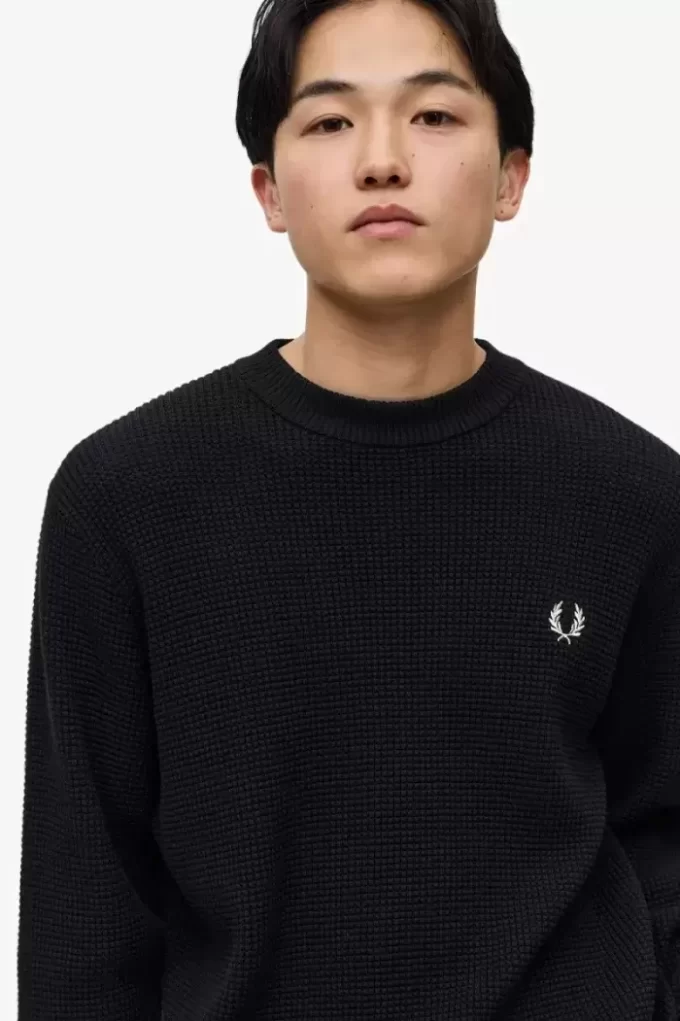 Jersey de punto gofre para hombre Jersey de punto gofre para hombre