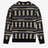 Jersey de punto grueso de jacquard