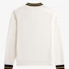 Sudadera con textura de piqué con ribete